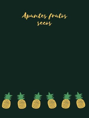 cover image of Apuntes frutos secos